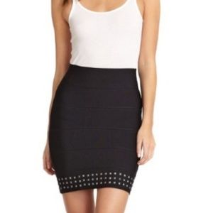 BCBG Bandage Studded Mini